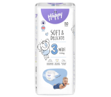 Bella Happy Midi 3 5 - 9 kg plenkové kalhotky pro děti 50 kusů