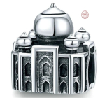 Charm Sterlingové stříbro 925 Indie - Taj Mahal, korálek na náramek cestování