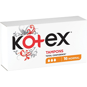 Kotex Normal tampóny, 16 ks Kotex Normal tampóny, 16 ks