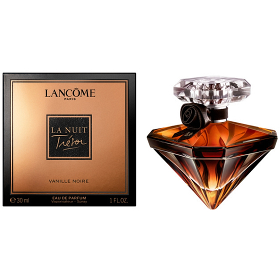 Lancôme La Nuit Trésor Vanille Noire parfémovaná voda pro ženy 30 ml – smyslná a sladká dámská vůně.