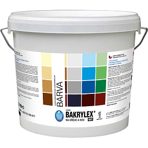 Bakrylex Univerzál mat V2066 barva na dřevo a kov 0199 černá, 5 kg