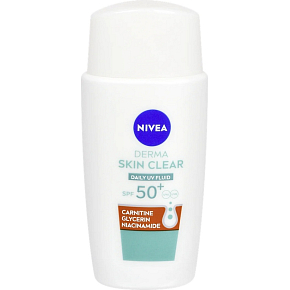 Nivea Derma Skin Clear denní krém UV Fluid OF50+, 40 ml Nivea Derma Skin Clear denní krém UV Fluid OF50+, 40 ml