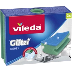 Vileda Glitzi houbička na nádobí 2 ks
