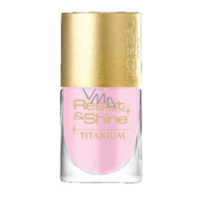 Loreal Paris Resist & Shine Titanium lak na nehty 103 Pink Lily 9 ml