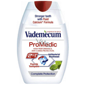 Vademecum Pro Medic 2v1 zubní pasta a ústní voda v jednom 75 ml