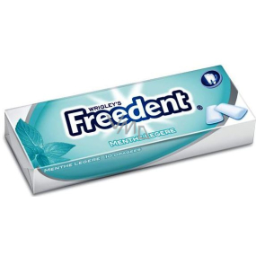 Wrigleys Freedent Menthe Légere - Boite žvýkačka dražé 10 kusů 14 g