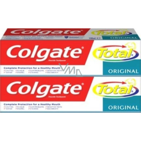 Colgate Total Original zubní pasta 2 x 75 ml, duopack