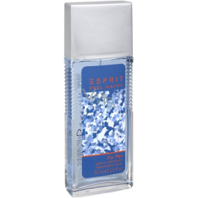 Esprit Feel Happy for Men parfémovaný deodorant sklo pro muže 75 ml