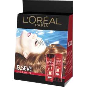 Loreal Paris Color Vive šampon na vlasy 250 ml + balzám na vlasy 200 ml, kosmetická sada
