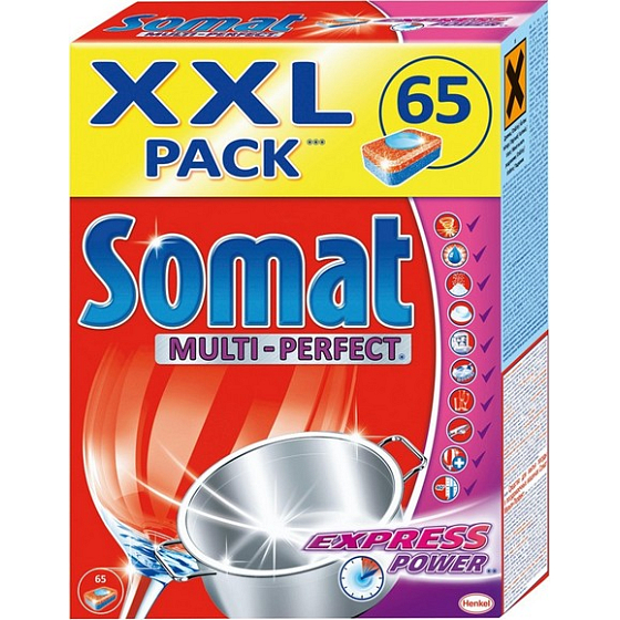 Somat Multi-Perfect Express Power Tabs do myčky na nádobí 65 tablet