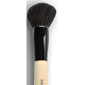 Be Chic! Professional White B 01 kosmetický štětec s přírodními kozími štětinami na pudr 17,5 cm