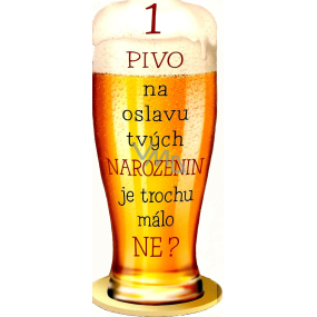 Nekupto Přání k narozeninám pivo