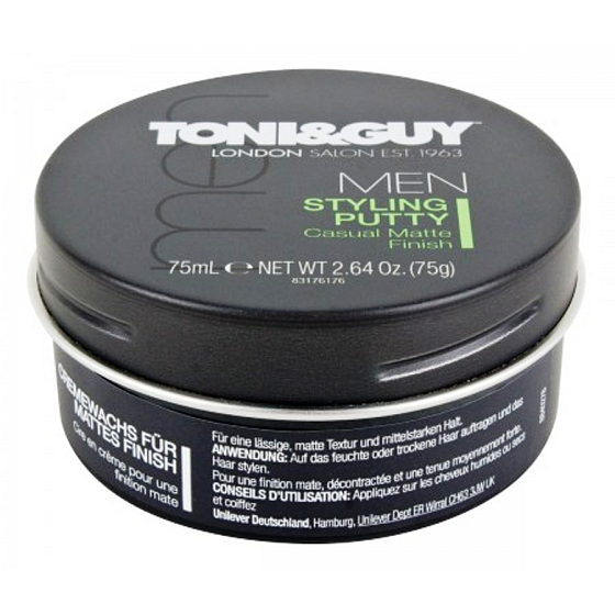 Toni&Guy Men Styling Putty vosk na vlasy 75 ml