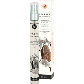 Vivian Gray Vivanel Grapefruit & Vetiver luxusní toaletní voda s esenciálními oleji pro ženy 10 ml