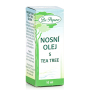 Dr. Popov Nosní Olej s Tea Tree působí příznivě při rýmě a uvolňují sliznice chrání před podrážděním pokožky 10 ml