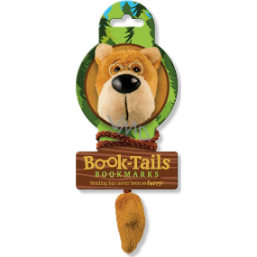 If Book Tails Bookmarks Provázková záložka Méďa 90 x 65 x 210 mm