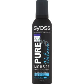 Syoss Pure Volume extra silná fixace pěnové tužidlo 250 ml