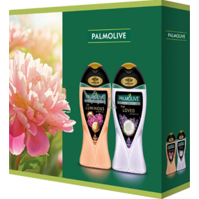 Palmolive Aroma Sensations So Luminous sprchový gel 250 ml + Feel Loved sprchový gel 250 ml, kosmetická sada