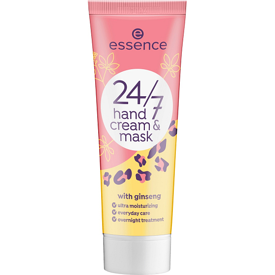 Essence 24/7 Hand Cream & Mask krém a maska na ruce 75 ml