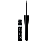 Rimmel London Glam'Eyes tekuté oční linky 001 Black Glamour 3,5 ml