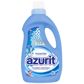 Azurit Tekutý prací prostředek na moderní a jemné prádlo 25 dávek 1000 ml