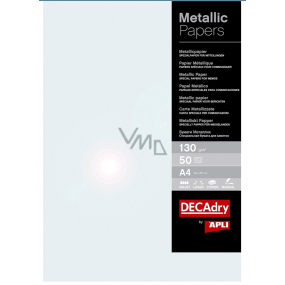 Apli Papír metalický A4 Perleťový 130 g 50 listů