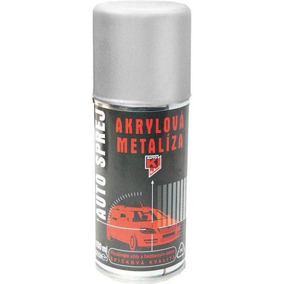 Kwasny Auto-K Color Škoda, akrylová metalíza, 9102 stříbrná diamant, 150 ml