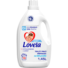Lovela Baby Bílé prádlo prací gel, 16 praní, 1,45 l