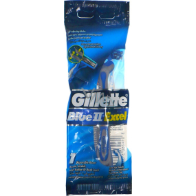 Gillette Blue II Excel jednorázové holítko, pro muže 1 kus