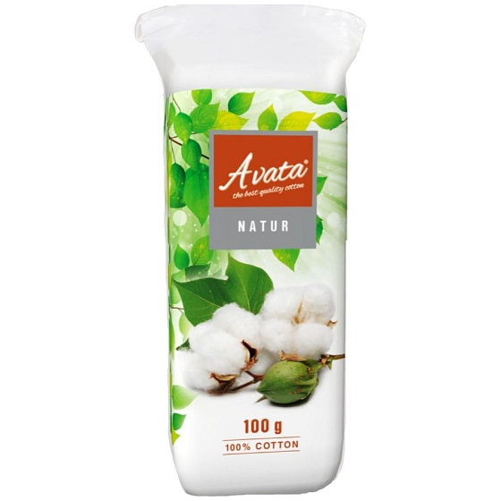 A Vata Natur bavlna skládaná vata 100 g