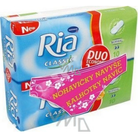Ria Classic Normal Duo hygienické vložky bez křidélek 2 x 10 kusů + kalhotky