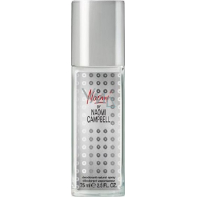 Naomi Campbell by Naomi parfémovaný deodorant sklo pro ženy 75 ml