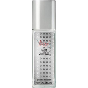 Naomi Campbell by Naomi parfémovaný deodorant sklo pro ženy 75 ml