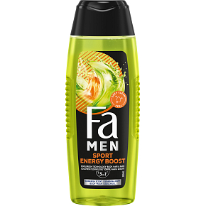 Fa Men Sport Energy Boost sprchový gel & šampon, 250 ml Fa Men Sport Energy Boost sprchový gel & šampon, 250 ml