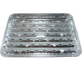 Alufix Fix-Grill Grilovací misky hranaté 34 × 23 × 2,5 cm, 3 kusy