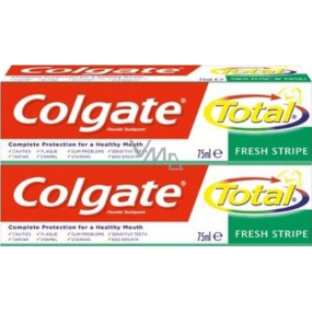 Colgate Total Fresh Stripe zubní pasta 2x75 ml, duopack