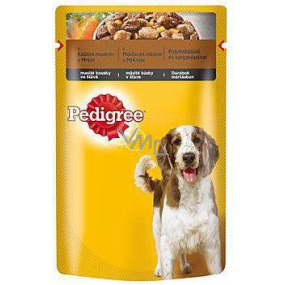 Pedigree Adult s krůtím masem a mrkví ve šťávě kapsička 100 g