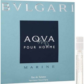 Bvlgari Aqva pour Homme Marine toaletní voda 1,5 ml s rozprašovačem, vialka