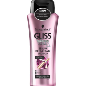 Gliss Kur Serum Deep Repair šampon pro extrémně namáhané vlasy 250 ml