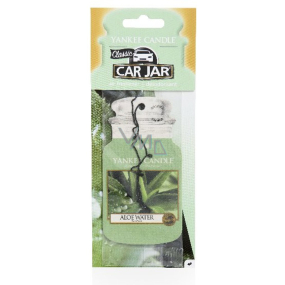 Yankee Candle Aloe Water - Voda s Aloe Classic vonná visačka do auta papírová 12 g