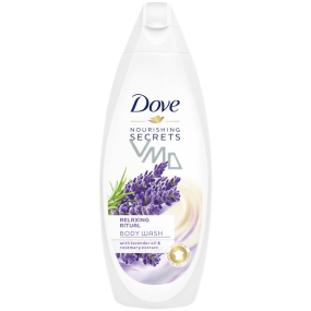 Dove Nourishing Secrets Zklidňující Rituál sprchový gel s levandulovým olejem a extraktem z rozmarýnu 250 ml