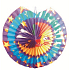 Lampion modrofialový s měsícem 30 cm