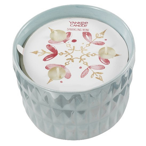 Yankee Candle Sparkling Wine - Perlivé víno Special collection Winter Wish 3 knotá vonná svíčka 773 g