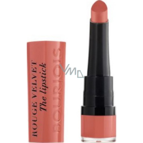 Bourjois Rouge Velvet The Lipstick rtěnka 15 Peach Tatin 2,4 g