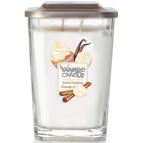 Yankee Candle Sweet Frosting - Sladká poleva sojová vonná svíčka Elevation velká sklo 2 knoty 552 g