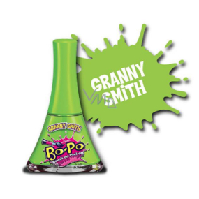 Bo-Po Lak na nehty slupovací zelený s vůní Granny Smith pro děti 5,5 ml