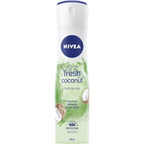 Nivea Fresh Coconut antiperspirant deodorant sprej pro ženy 150 ml