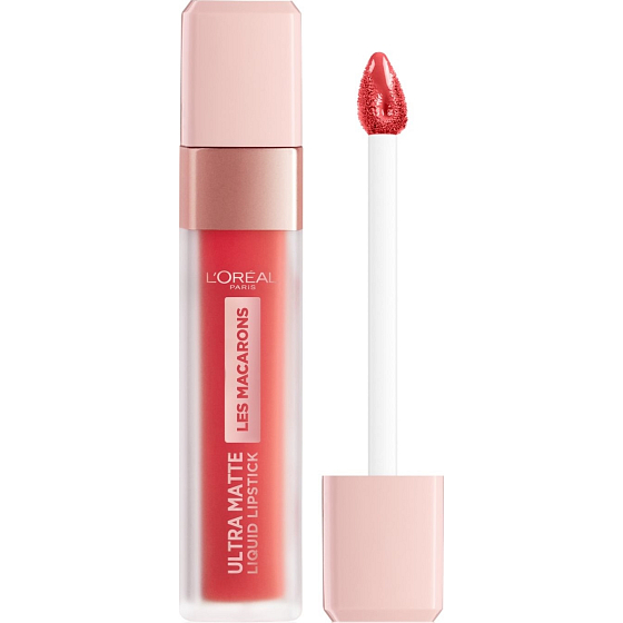 Loreal Paris Infaillible Les Macarons matná tekutá rtěnka 824 Guava Gush 7,6 ml