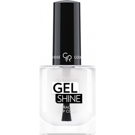 Golden Rose Extreme Gel Shine Miracle Top Coat krycí lak na nehty 10,2 ml