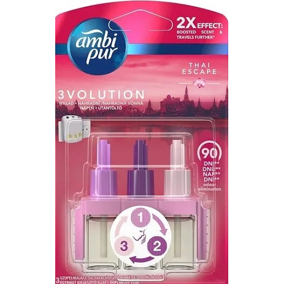 Ambi Pur 3 Volution Thai Escape 2x Effect elektrický osvěžovač vzduchu 20 ml